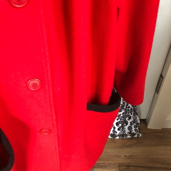 Vintage Herman Kay Winter Time 100% Wool Pea Coat - Picture 6 of 12